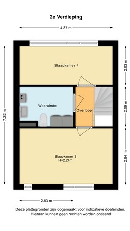 Floorplan - Raad van Europalaan 44, 2625 PB Delft